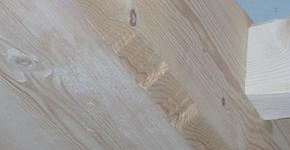 Solaio in legno massiccio effetto rustico